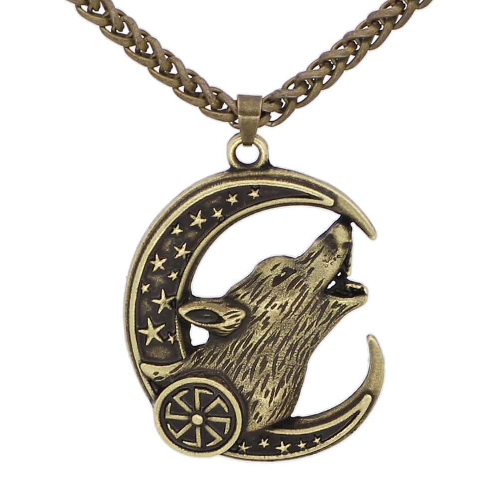Collier loup d'Odin-HERITAGE VIKING