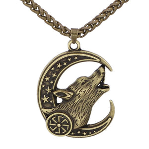 Collier loup d'Odin-HERITAGE VIKING