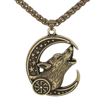 Collier loup d'Odin-HERITAGE VIKING