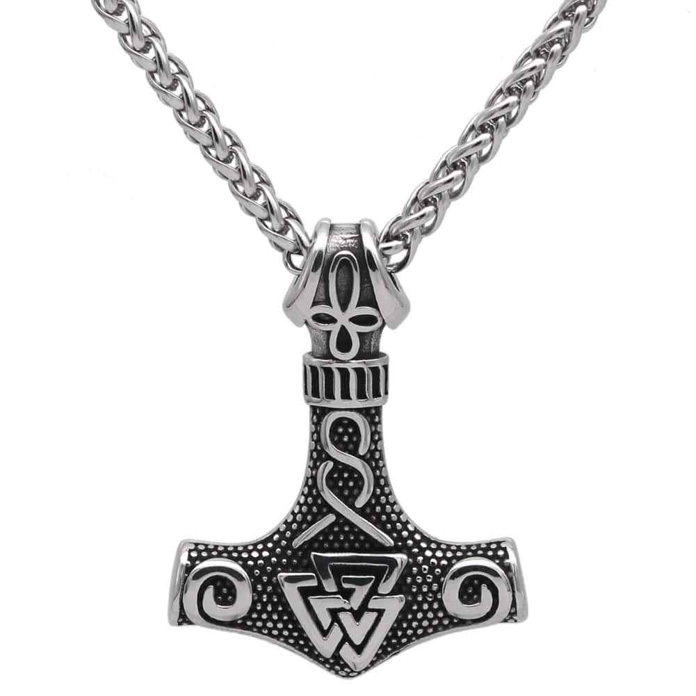 Collier Mjolnir | Acier Inoxydable-HERITAGE VIKING