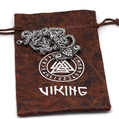 Collier Mjolnir | Acier Inoxydable-HERITAGE VIKING
