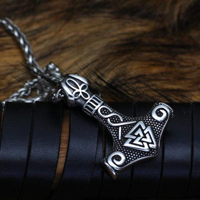 Collier Mjolnir | Acier Inoxydable-HERITAGE VIKING