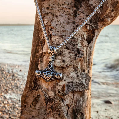 Collier Mjolnir | Acier Inoxydable-HERITAGE VIKING