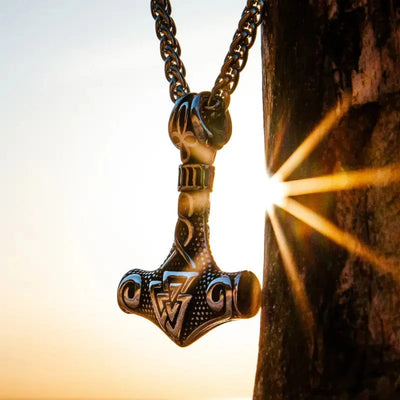 Collier Mjolnir | Acier Inoxydable-HERITAGE VIKING