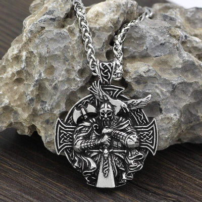 Collier Odin | Alliage de Zinc-HERITAGE VIKING