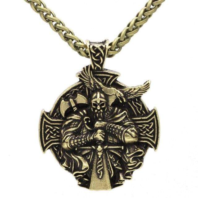 Collier Odin | Alliage de Zinc-HERITAGE VIKING