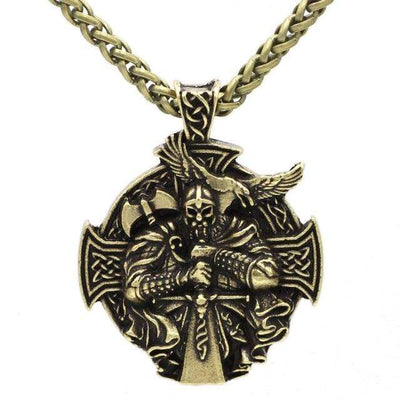 Collier Odin | Alliage de Zinc-HERITAGE VIKING