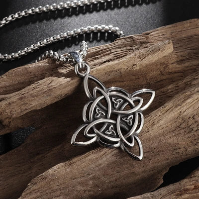 Collier "Vie Éternel" noeud de la trinité celtique-HERITAGE VIKING