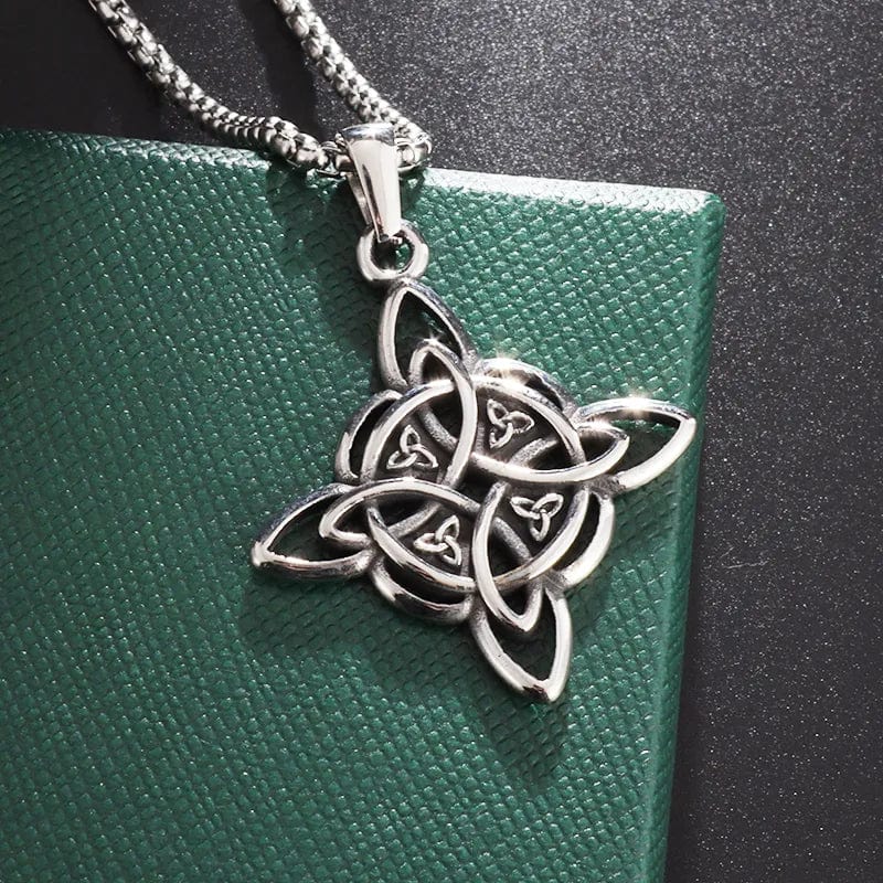Collier "Vie Éternel" noeud de la trinité celtique-HERITAGE VIKING
