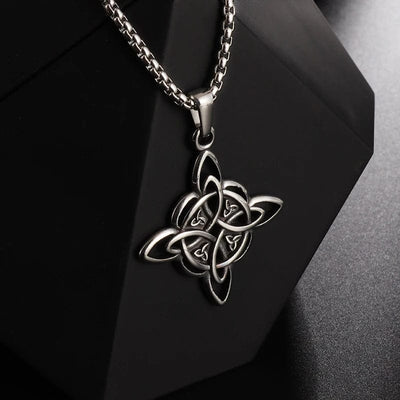Collier "Vie Éternel" noeud de la trinité celtique-HERITAGE VIKING