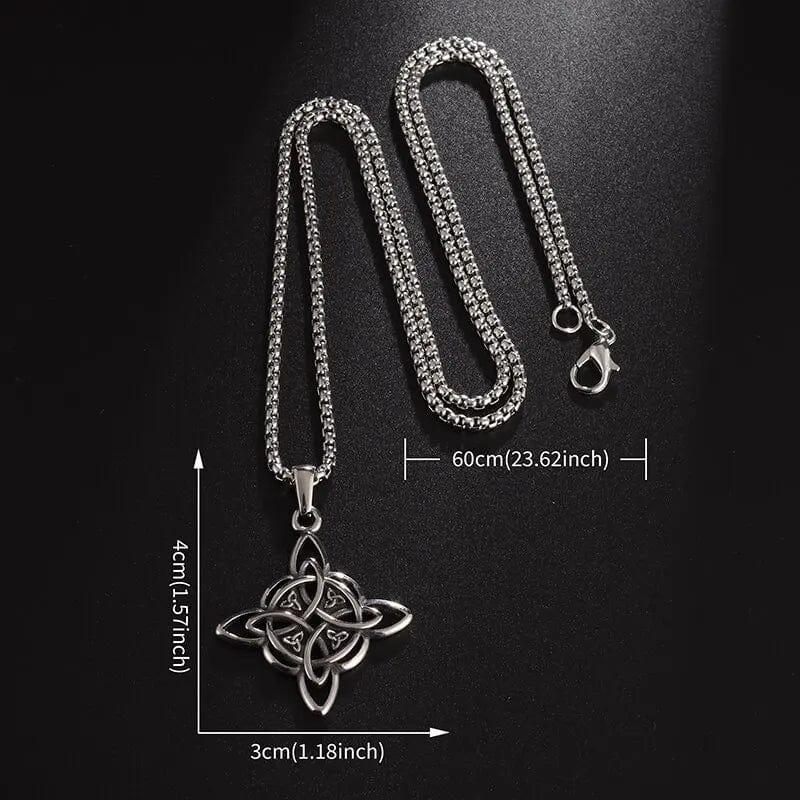 Collier "Vie Éternel" noeud de la trinité celtique-HERITAGE VIKING