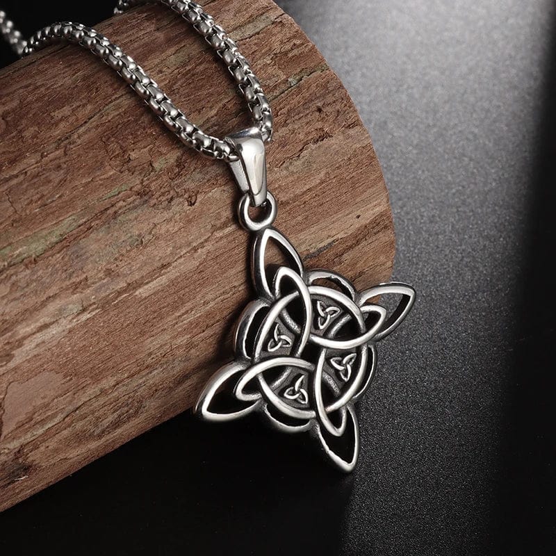 Collier "Vie Éternel" noeud de la trinité celtique-HERITAGE VIKING