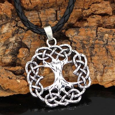 Collier racines d'Yggdrasil-HERITAGE VIKING