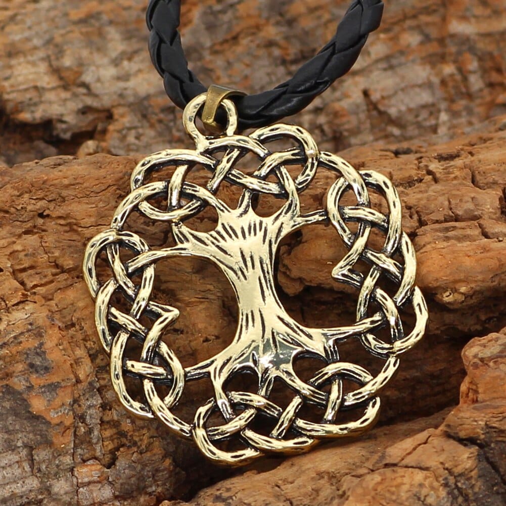 Collier racines d'Yggdrasil-HERITAGE VIKING