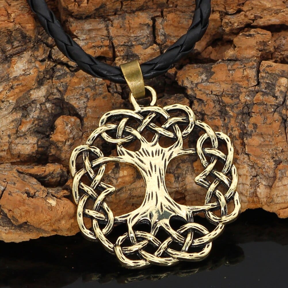 Collier racines d'Yggdrasil-HERITAGE VIKING