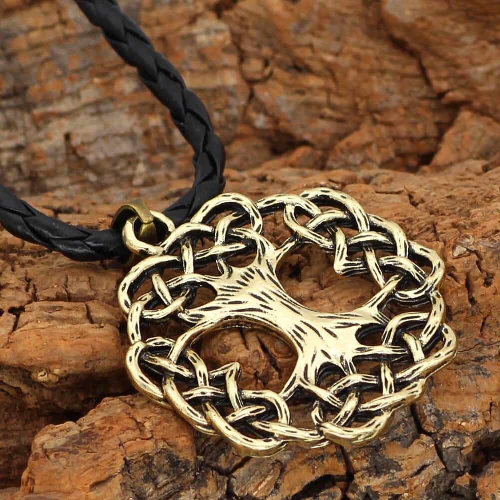 Collier racines d'Yggdrasil-HERITAGE VIKING