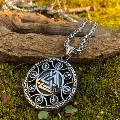 Collier runique Valknut-HERITAGE VIKING