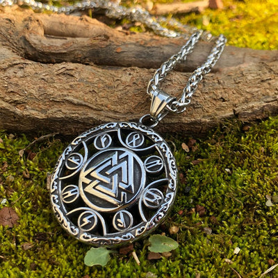 Collier runique Valknut-HERITAGE VIKING