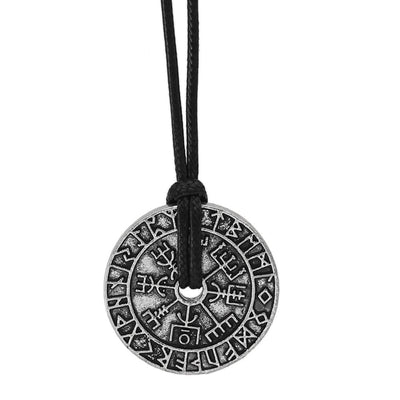 Collier runique Vegvisir-HERITAGE VIKING