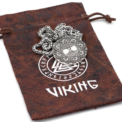 Collier talisman sacré Yggdrasil-HERITAGE VIKING