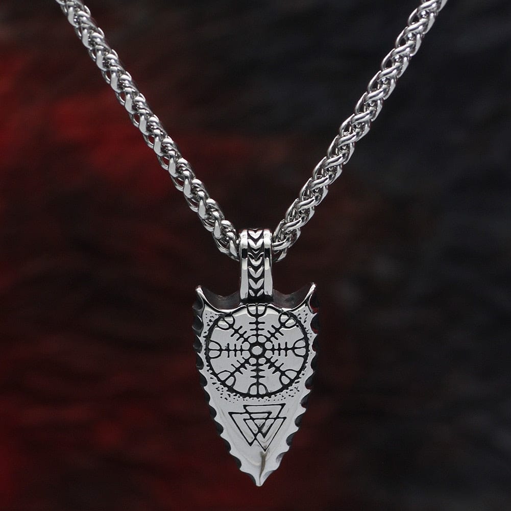 Collier Tête de lance protectrice-HERITAGE VIKING