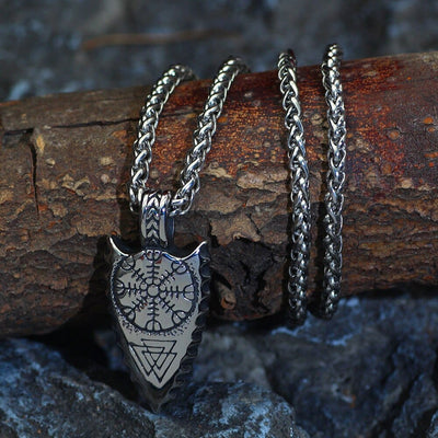 Collier Tête de lance protectrice-HERITAGE VIKING