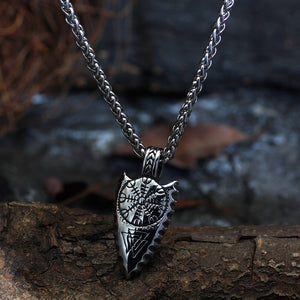 Collier Tête de lance protectrice-HERITAGE VIKING