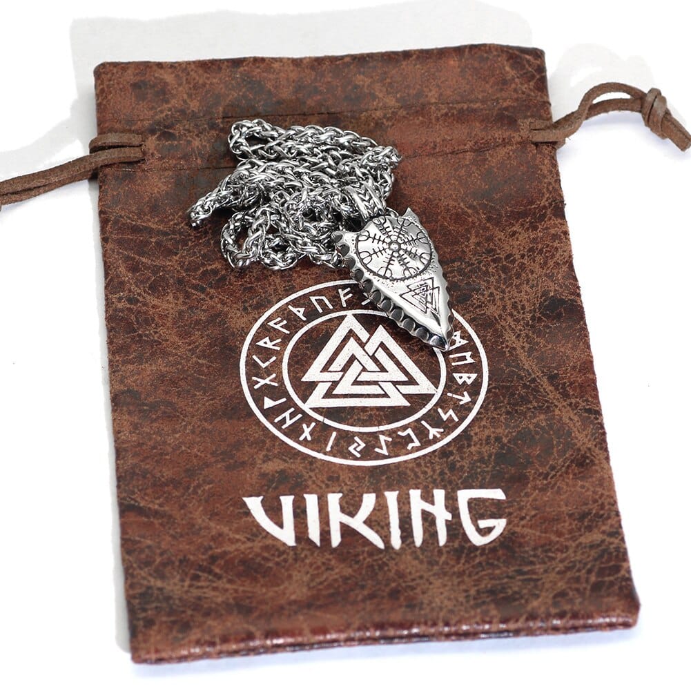 Collier Tête de lance protectrice-HERITAGE VIKING