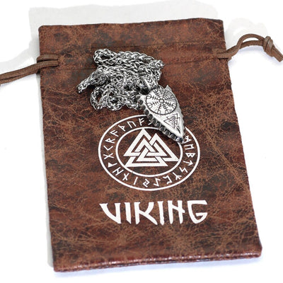 Collier Tête de lance protectrice-HERITAGE VIKING