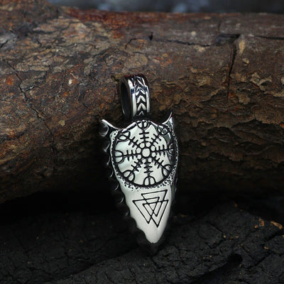 Collier Tête de lance protectrice-HERITAGE VIKING