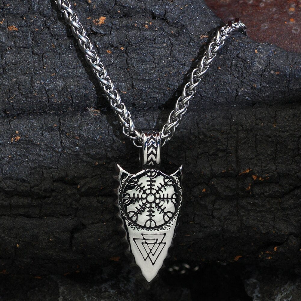 Collier Tête de lance protectrice-HERITAGE VIKING