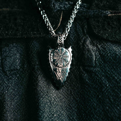 Collier Tête de lance protectrice-HERITAGE VIKING