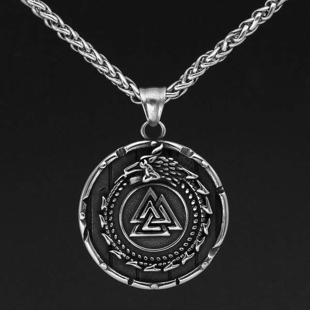 Collier Valknut | Acier Inoxydable-HERITAGE VIKING