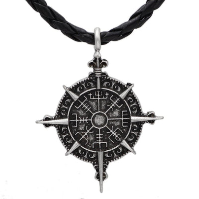 Collier Vegvisir boussole du destin-HERITAGE VIKING