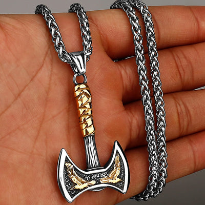Collier Viking "Amulette de l'Écho d'Odin"-HERITAGE VIKING