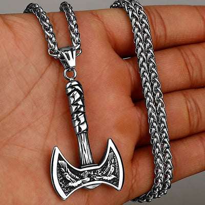 Collier Viking "Amulette de l'Écho d'Odin"-HERITAGE VIKING