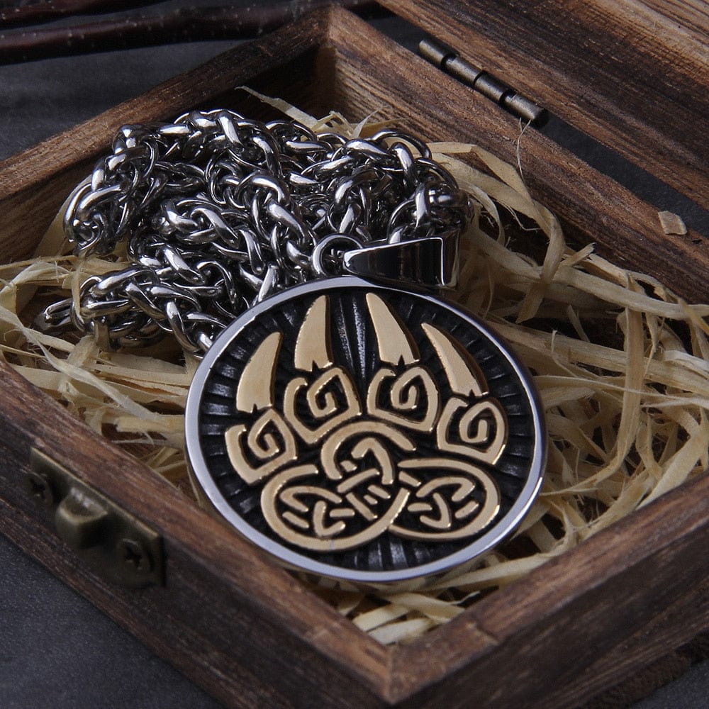 Collier Viking "Collier d'Ursus d'Odin"-HERITAGE VIKING