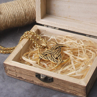 Collier Viking "Collier des Cornes du Ragnarök"-HERITAGE VIKING