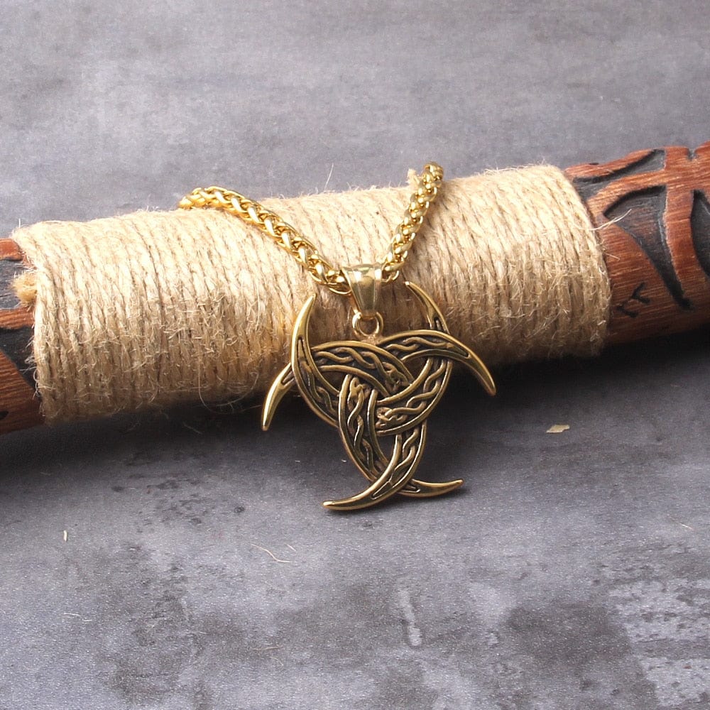 Collier Viking "Collier des Cornes du Ragnarök"-HERITAGE VIKING