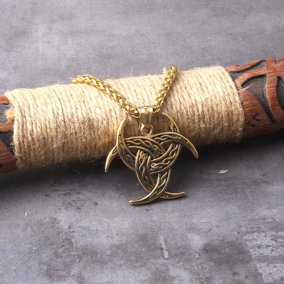 Collier Viking "Collier des Cornes du Ragnarök"-HERITAGE VIKING