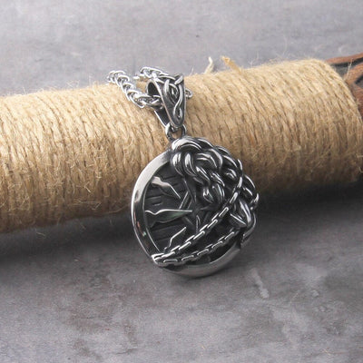 Collier Viking "Collier du Bouclier Fourrure de Fenrir"-HERITAGE VIKING