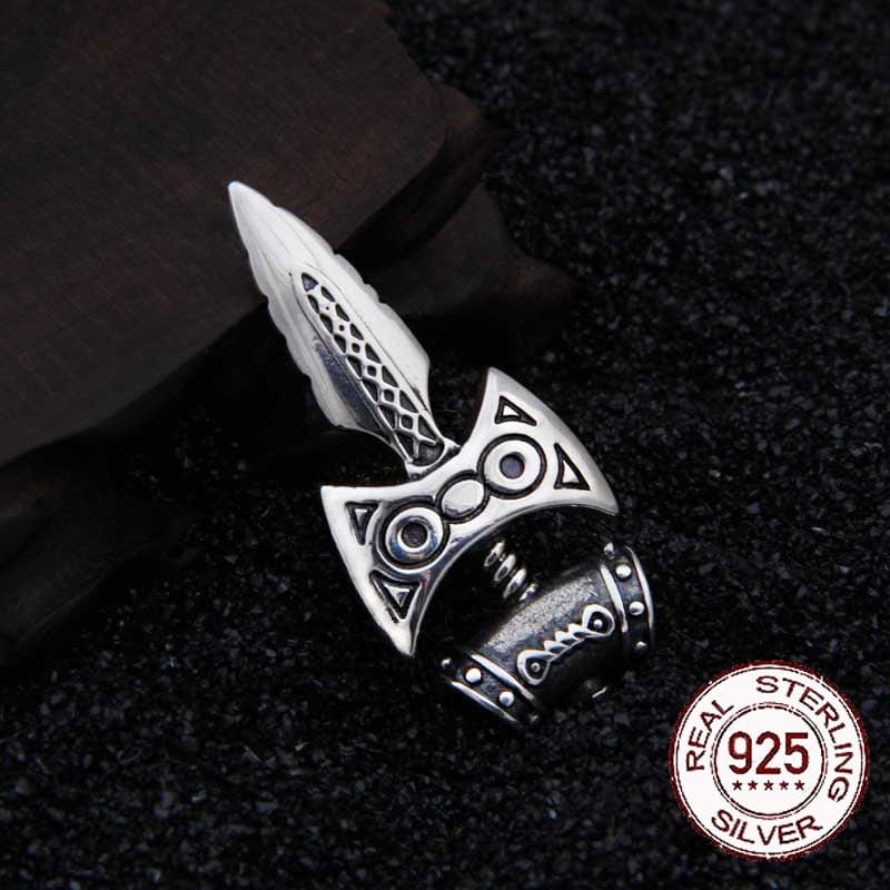 Pendentif en Argent Sterling 925 - Amulette de Talos-HERITAGE VIKING
