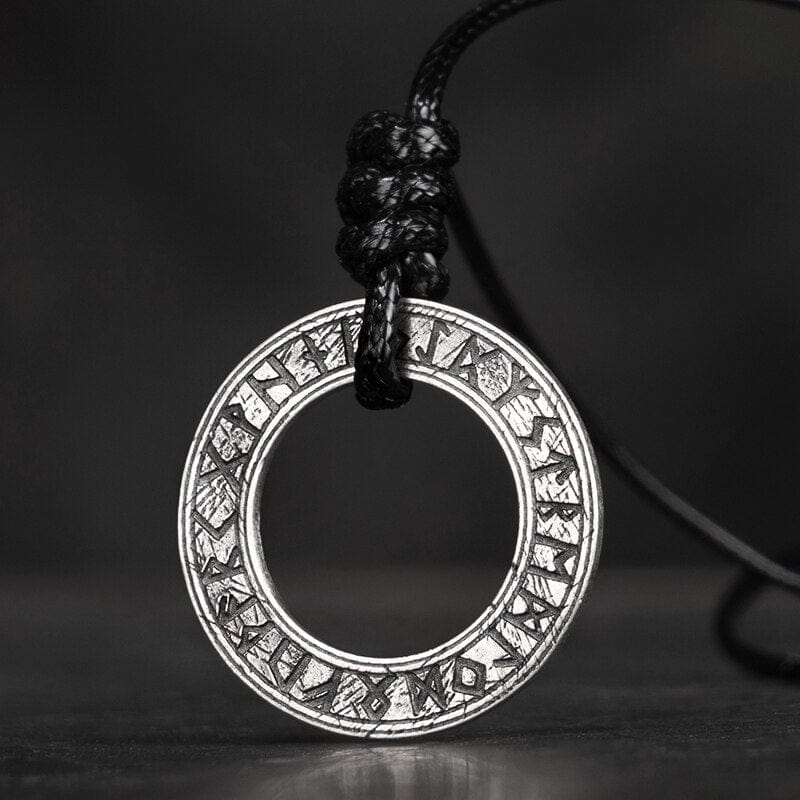 Collier Viking en Argent Sterling 925 - Cercle Runique-HERITAGE VIKING