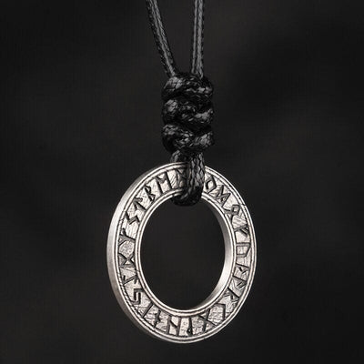 Collier Viking en Argent Sterling 925 - Cercle Runique-HERITAGE VIKING