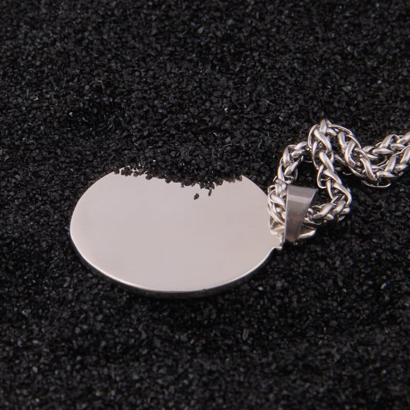 Pendentif en Argent Sterling 925 - L'Étoile Runique-HERITAGE VIKING
