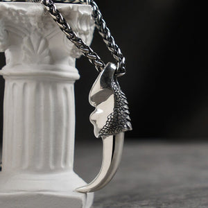 Collier Viking en Argent Sterling 925 - La Griffe du Dragon-HERITAGE VIKING