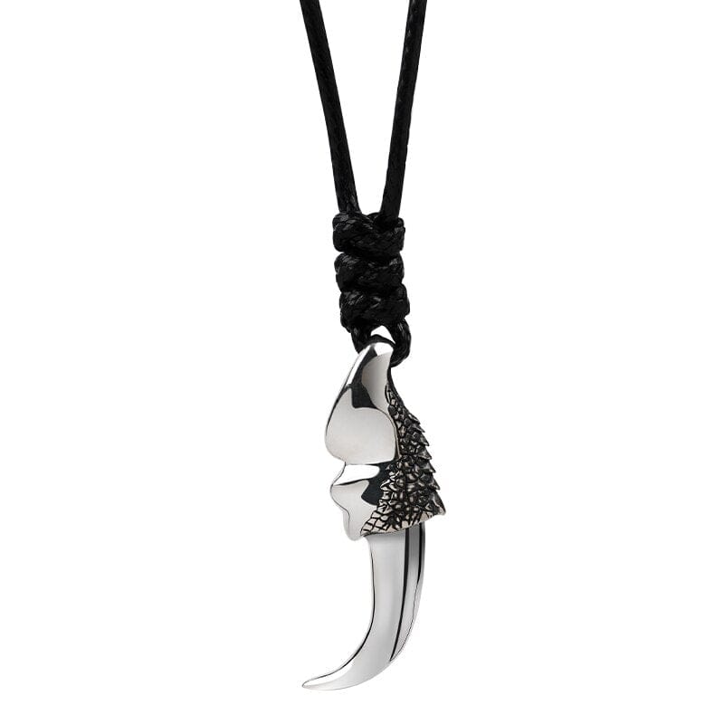 Collier Viking en Argent Sterling 925 - La Griffe du Dragon-HERITAGE VIKING