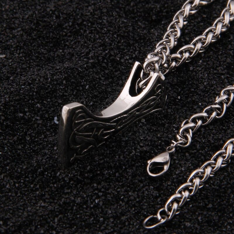 Pendentif en Argent Sterling 925 - La Hache de Guerre-HERITAGE VIKING