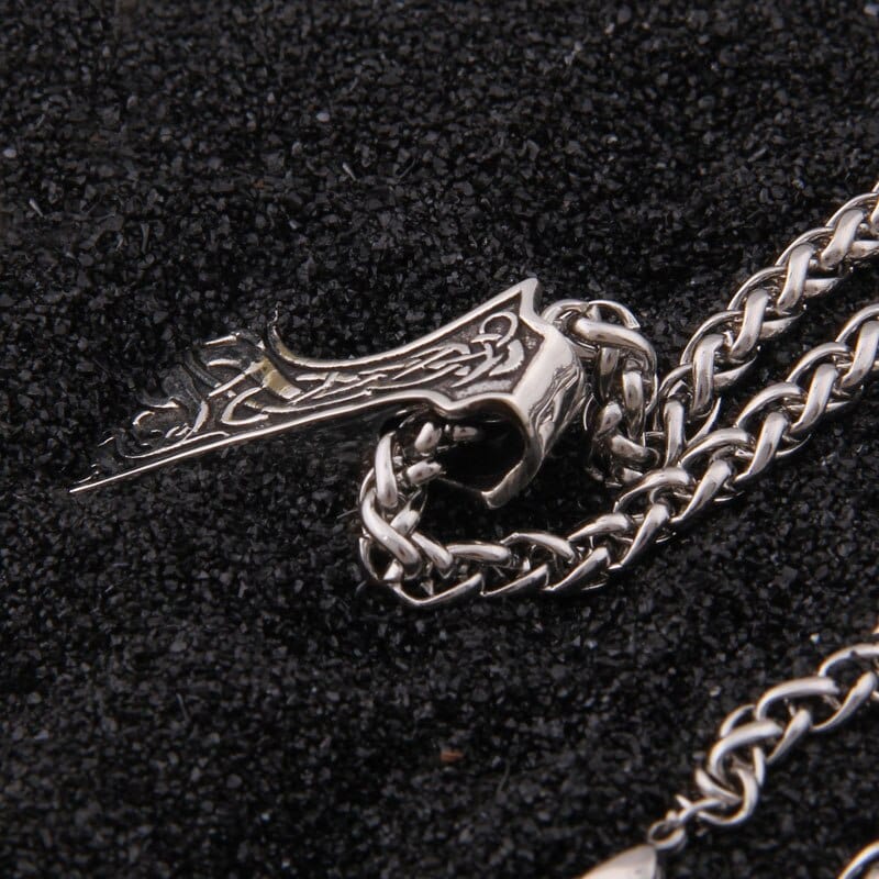 Pendentif en Argent Sterling 925 - La Hache de Guerre-HERITAGE VIKING