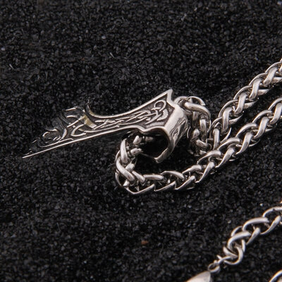 Pendentif en Argent Sterling 925 - La Hache de Guerre-HERITAGE VIKING